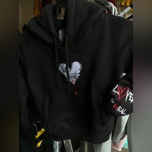 Love is real kids hoodie